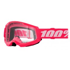 100% STRATA 2 JUNIOR MOTOKROS PROZORNA OČALA PINK